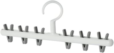 Wasknijper Hanger - Opbergrek - Kleding Drogen - Inklapbaar Ontwerp - Zie Afbeelding - Grijs