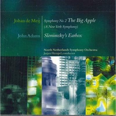 CD JOHAN DE MEIJ, JOHN ADAMS, NORTH NE - Johan De Meij | Symfonie nr. 2 De Q97035 Q DISC 2003 Nederland Klassiek Gebruikt