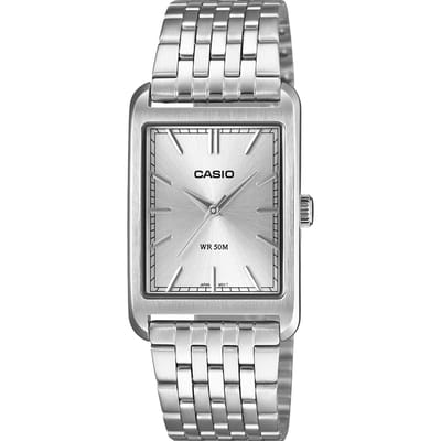 Casio Casio Collection MTP-B215D-7AVER Horloge - Staal - Zilverkleurig - Ø 28.5 mm
