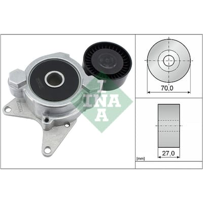 Schaeffler Ina Spanarm, V-ribbelriem INA 534 0174 10
