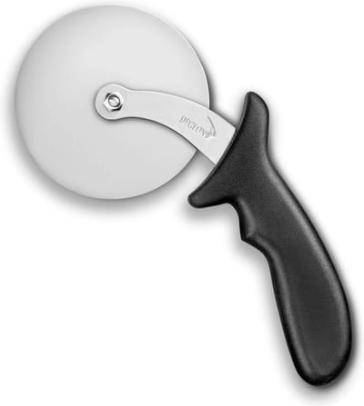 Déglon Pizzasnijder – Ergonomisch Zwart Handvat – 8 cm Roestvrijstaal Wiel – Veilig en Duurzaam