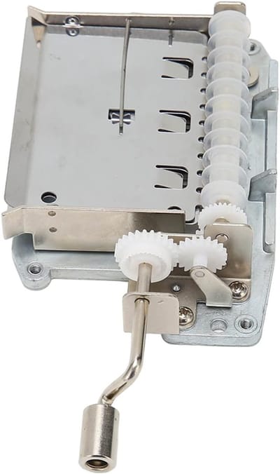 Muziekdoos Beweging - DIY Muziekdoos - Muziek Creëren - Hand Crank Mechanisme - 15 x 7 x 3 cm