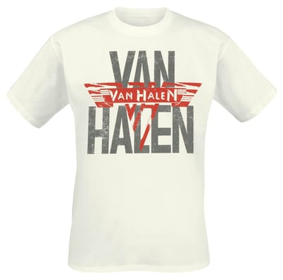 Van Halen T-shirt - Los Tour - S tot XXL - voor Mannen - wit