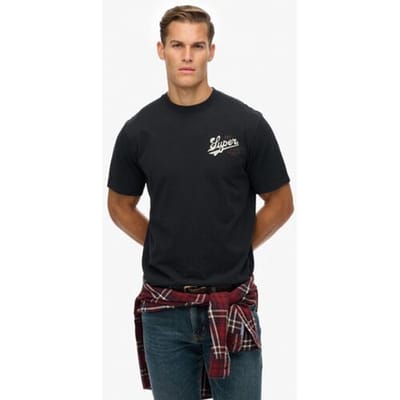 Superdry - Tap Room Oversized T-shirt - Heren - T-shirts