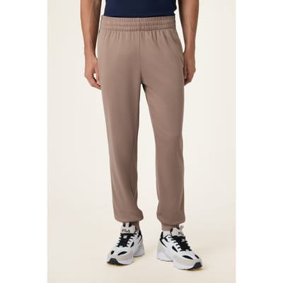 FILA Sagano Regular Track Pants Taupe Gray Size: M | Sweatpants Outlet | Heren | Grijs
