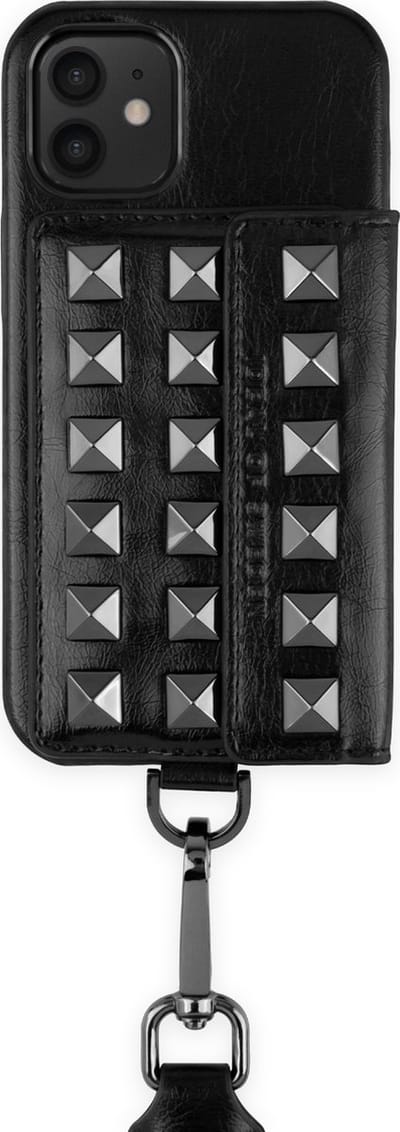 iDeal of Sweden Statement Phone Necklace Case iPhone 12 Mini Dawn Black Studs