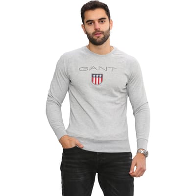 Heren Pullover Sweatshirt | Gant Shield