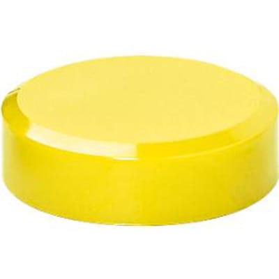 MAUL Magneet MAULpro rond 20 stuks 0,6 kg kunststof Ferriet bruchsicher erodiert lackiert Ø 2.9 x 1.1 cm geel