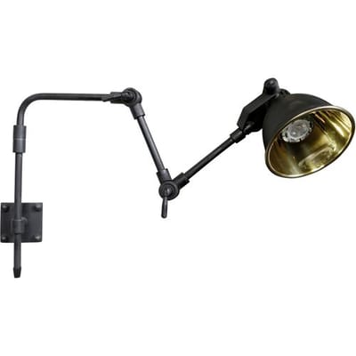 KS Verlichting Wandlamp Adair GU10 Antiek Zwart