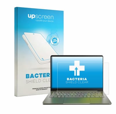upscreen - Screenprotector voor Acer Swift Air 14 - Folie Beschermfolie transparant antibacterieel