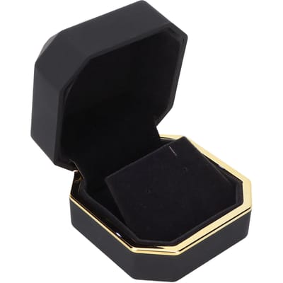 LED Verlichte Sieraden Cadeaubox Oorbellen Oorknop Display Case voor Voorstel Verloving Bruiloft