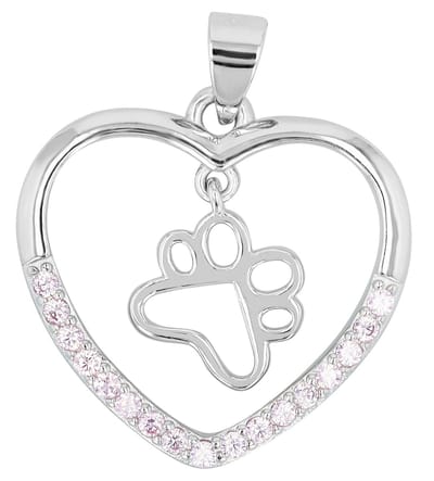 AKZENT Akzent dames hanger "Kuma" van 925 Sterlingzilver, gerhodineerd, duurzaam