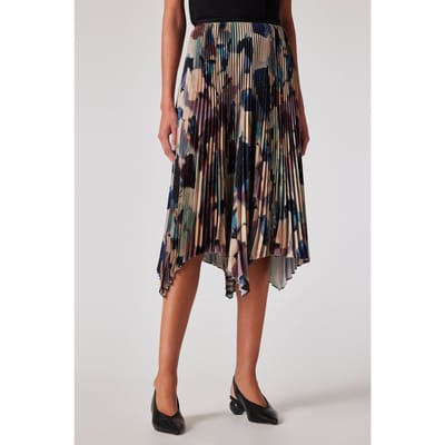 Paul Smith Skirt Mauve Maat: 42 | Midi Rokken Outlet | Dames | Paars