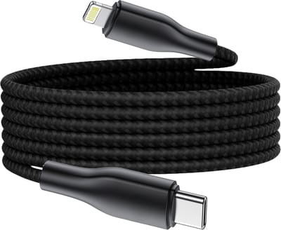 Oplader kabel 3 Meter geschikt voor iPhone - Kabel geschikt voor lightning - USB C kabel - Lader kabel