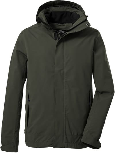 Killtec heren zomerjas - functionele jas - 39147 - Xenios - olijfgroen - maat XL