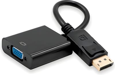 DisplayPort naar VGA Adapter Kabel - Full HD 1080P - DP to VGA Monitorkabel - Geschikt voor Lenovo, Dell, HP, Asus en meer