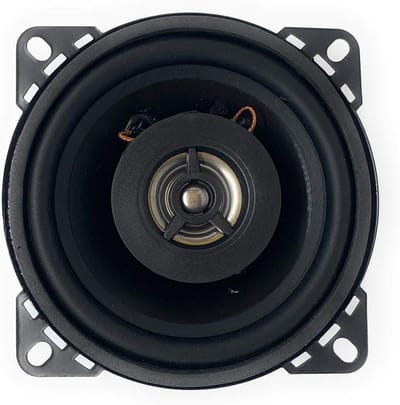 Auto Luidsprekers - Coaxiale Speakers - Muziek Luisteren - 100 Watt Max - 10 cm - Zwart