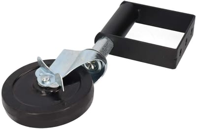 Poortwiel met Veer - Zwenkwiel Veerbelast - Zware Toepassingen - Draagvermogen 90 Kg - 5 Inch Wiel