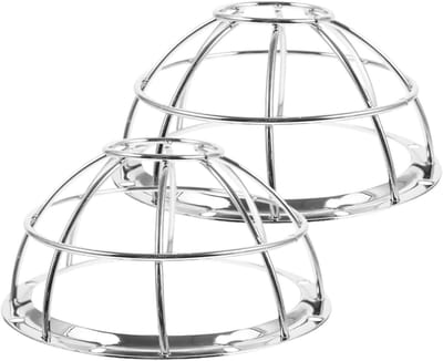 Rookmelder Beschermhoes - Sensor Kap - Veiligheid Verhoging - Roestvrij Staal - 13 cm - Zilver
