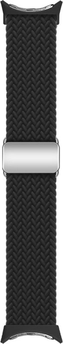 Nylon bandje - geschikt voor Google Pixel Watch 4 (41mm) / Pixel Watch 3 (41mm) / Pixel Watch 2 / Pixel Watch - zwart