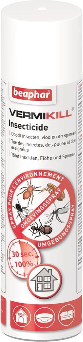 Beaphar Vermikill Omgevingsspray voor meubels, tapijten