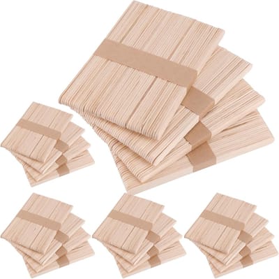 1000 Stuks Houten Lollipop Stokken van 10.5 cm - Ideaal voor Kunst en Ambachten, Modelbouw en Decoratie