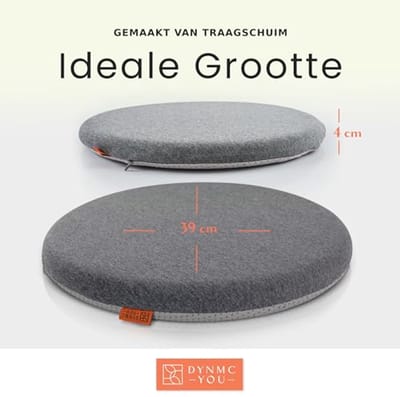 Comfortabel Antislip Zitkussen Set voor Eetkamerstoelen - Ergonomisch, Wasbaar en Design Kussens