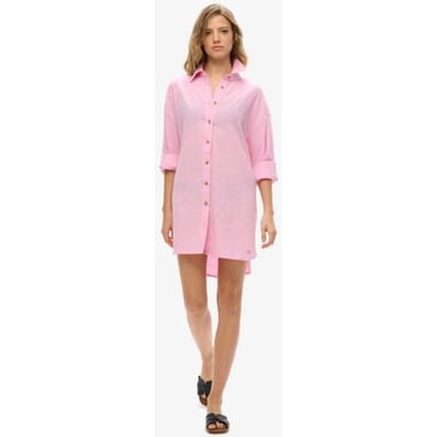 Superdry - Lang Ibiza-strandoverhemd - Dames - Shirts