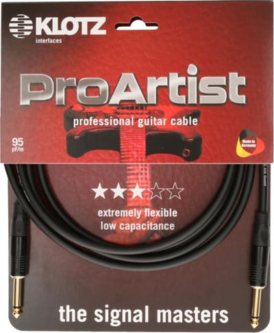Klotz PROK060PP Instrumentkabel 6 m - Instrumentenkabel