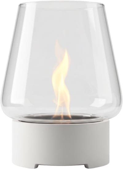 Tenderflame Magnolia Tafelhaard - Natural Concrete - Tenderfuel - Bio-Ethanol Alternatief - Rookvrij, veilig, schoon en geurarm