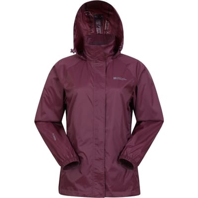 Mountain Warehouse Dames/Dames Pakka II Waterdichte Jas (Donkerpaars)