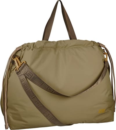 JOST Schoudertas met laptopvak Kemi Hobo Bag Khaki Kaki