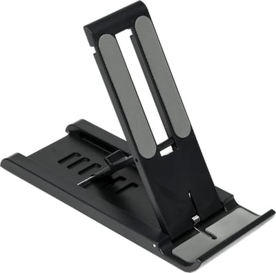 Benson Verstelbare smartphone houder - 6 posities - compact en vouwbaar - zwart