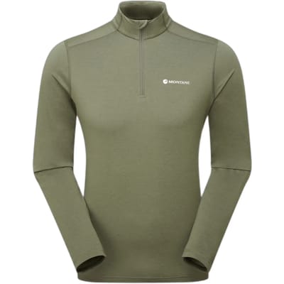 Montane Dart Xt Half Zip T-shirt Met Lange Mouwen Groen S Man