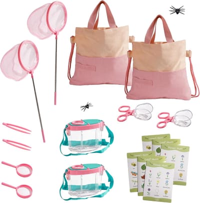 Insecten Vangset - Ontdekkingsreisset Kinderen - Natuur Ontdekken - 16 Delige Set - 29 x 235 x 17 cm