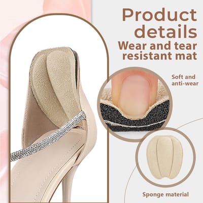 Dailygoody - Hielkussentjes - Maatvermindering - Comfortabel en niet-glijdend - Ideaal voor losse schoenen - Verhoogd loopcomfort - Geschikt voor mann...