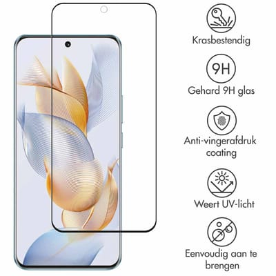 Selencia Screen Protector - Geschikt voor Honor 90 - Gehard Glas Premium Screenprotector