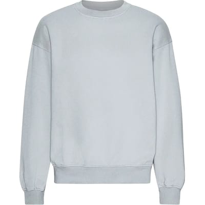 Oversized sweatshirt met ronde hals Colorful Standard Organic Cloudy Grey