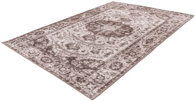 Lalee Vloerkleed - Tapijt - Modern en Klassiek - Taupe - Antislip Onderzijde - Wasmachinebestendig