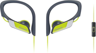 Sport koptelefoon met verwisselbare pasvorm en IPX2 bescherming voor actieve levensstijl