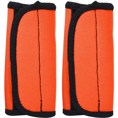 2PCS Néoprène Antidérapant Confortable Doux Poignées de Pagaie Kayak Canoë Accessoires Bateau Kayak(Orange ) black