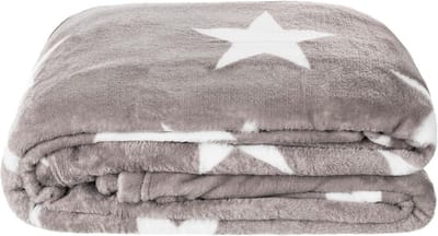 Supersoft Knuffeldeken Sterrenpatroon - Heerlijk Warm XXL Deken - 180x220 cm