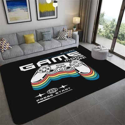 Gamer Controller Gebied Tapijt Antislip Vloermat Deurmatten Thuis Loper Tapijt Tapijt Voor Slaapkamer Binnen Buiten Kinderen Speelmat Tapijt 80x120cm