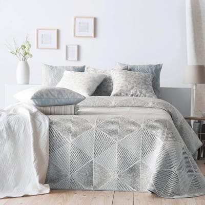 Lichte Sprei voor Eenpersoonsbed 105 cm - Blauw - 200 x 270 cm