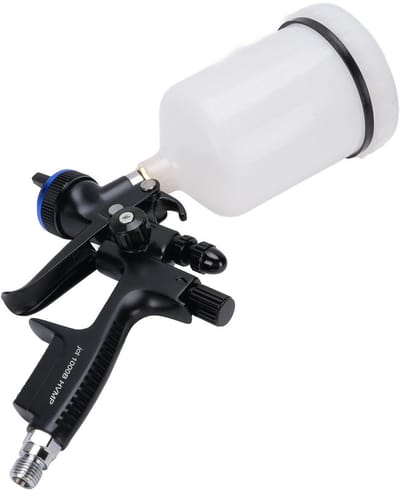 Dailygoods- Spuitgereedschap HVLP - Spuitpistool met 1,3 mm Nozzels - 600 ml Capaciteit - Ergonomisch Ontwerp - Voor Meubelherstel - Professionele Controle