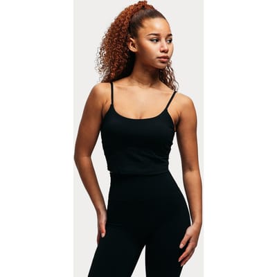 XXL Sportswear Pulse Cami Tank - Black Zwart S