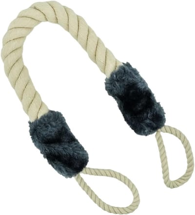 Veilige Deurstopper met Klembeveiliging voor Kinderen en Huisdieren - Blauw