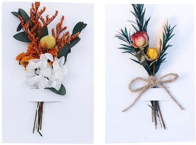 Dailygoods- Verjaardagskaart Mooi Ontwerp - Verjaardagskaart voor Vrouw - Geldcadeau - Doe-Het-Zelf - Gedroogde Bloemen - Hoogwaardig Papier - Geboortekaart
