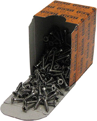 HECO Spaanplaatschroef Pk6X100Dd Pz3 Rvs - 100 stuks