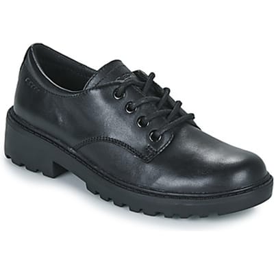 GEOX CASEY MEISJES Veterschoenen - ZWART - Maat 32